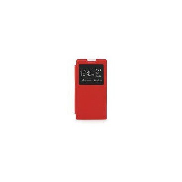 HUSA FLIP CARTE S-VIEW ETUI SAM GALAXY CORE PLUS G3500 ROSU foto