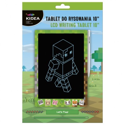 Tableta de scris si desenat pentru copii, Derform, TR10A3KA, Pixel foto