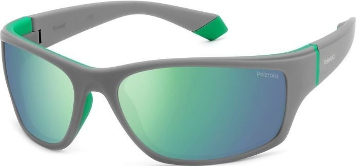 Ochelari de Soare POLAROID PLD 2135/S CLP/C3, 65mm, Gri-Verde