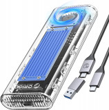 8 Carcasă SSD ORICO 40Gbps M.2 NVMe cu ventilator de răcire &icirc;ncorporat, exterior