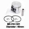 Piston complet Stihl: MS 210, 021 (40mm) - PowerTool TopQuality, Blade