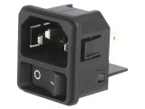 Conector Alimentare AC Tată 15A 250V