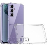 Husa Anti-Shock BestCase 1.5mm Transparenta pentru Samsung Galaxy A16, Protectie Margini si Spate, Silicon, Rezistenta la Zgarieturi