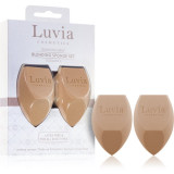 Luvia Cosmetics Diamond Drop Blending Sponge Set burete multifuncțional pentru make-up duo culoare Elegance 2 buc