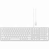 Tastatura Satechi Aluminum pentru Mac, layout US, Silver