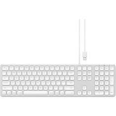 Tastatura Satechi Aluminum pentru Mac, layout US, Silver
