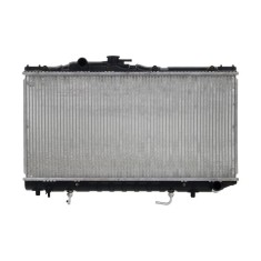 Radiator racire Toyota Celica (T16), 1985-1989, Motorizare 2.0 100/112kw Benzina, cutie Automata, tip Denso, diametru intrare/iesire 31/31mm, dimensi foto