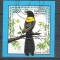 Congo 1993 Birds, perf. sheet, used AB.091