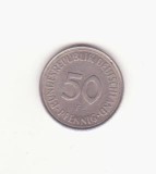 Germania (RFG) 50 pfennigs 1981 F, Europa, Cupru-Nichel