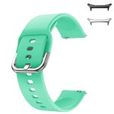 Curea din silicon compatibila cu Samsung Galaxy Watch Ultra2, Telescoape QR, 22mm, Seafoam Green