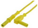 Cablu măsurare 20A 1kV 1m galben ELECTRO-PJP 2352-IEC-100J