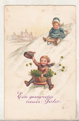 bnk cp Germania - Felicitare - circulata 1928 foto