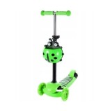 Cumpara ieftin Trotineta As Malaplay - Buburuza, tip scooter, cu 3 roti, verde