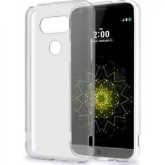 Husa Telefon Silicon LG G5 Clear Grey Ultra Thin