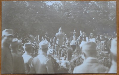 Carte postala pentru prizonierii de razboi ; Cimitirul din Ulm , Primul Razboi foto