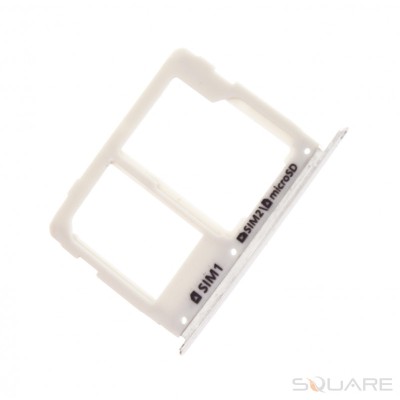 Suport SIM Samsung Galaxy C7, Silver foto