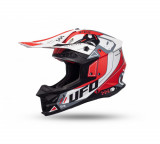 MBS Casca motocross/enduro Ufo Intrepid, rosu/alb mat, marimea XL, Cod Produs: HE154XL