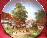 FARFURIE DECORATIVA PORTELAN BRADEX EDITIE LIMITATA DECOR CHRISTIAN LUCKEL