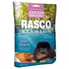 Rasco Premium Gustare moale pe baza de pui cu oase Mini 230 g foto