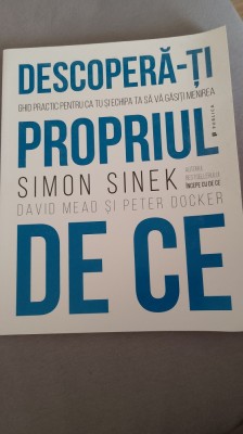 Simon Sinek - Descopera-ti propriul de ce foto