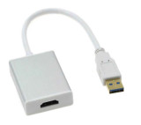 Adaptor USB 3.0 la HDMI, Active, convertor iesire HDMI spre TV