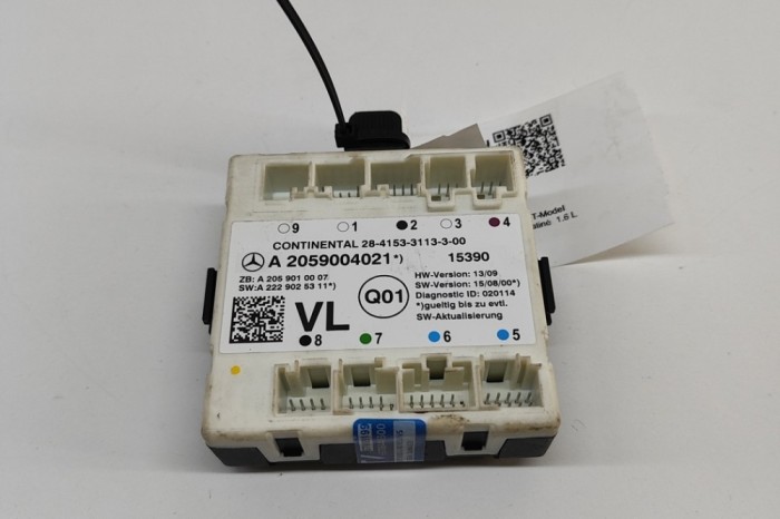 Modul de control ușă dreapta față MERCEDES-BENZ C T-Model S205 2015 OEM: A2059004021,A2059010007,A2229025311,2841533113300,28-4153-3113-3-00 28483929