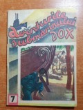 Carte pentru copii anii &#039;90 -aventurile submarinului dox,nr 7