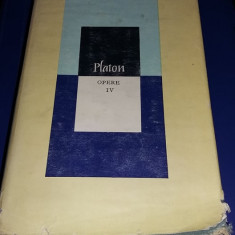 PLATON-OPERE volumul 4 (IV)-Editura Stiintifica,1983,interior stare FB,T.GRATUIT