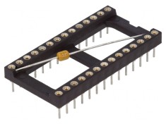 Soclu DIP28 pentru Circuite Integrate 2,54mm THT foto