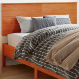 VidaXL Tăblie de pat, maro ceruit, 160 cm, lemn masiv de pin