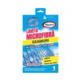 Laveta din Microfibra pentru Geam Misavan, 40x40 cm, Lavete Microfibra, Lavete Absorbante, Laveta Absorbanta, Laveta Geamuri, Lavete Geamuri, Laveta C