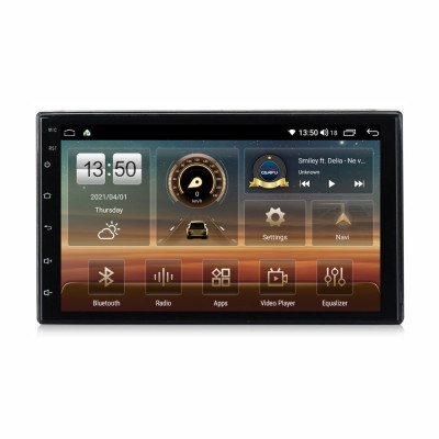 Navigatie dedicata cu Android Hyundai i20 2008 - 2014, 8GB RAM, Radio GPS Dual foto