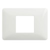 Rama Bticino Matix SAM4819BBNE, 2 module, alb, pentru priza / intrerupator