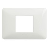 Rama Bticino Matix SAM4819BBNE, 2 module, alb, pentru priza / intrerupator