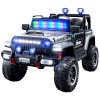 Mașină Electrică pentru Copii, Flippy, Off-Road, Conectare Bluetooth, telecomandă, Tracțiune Integrală, Lumina Intermitenta, Baterie 12V 7Ah, 120x63x6