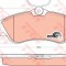 Set placute frana,frana disc PEUGEOT PARTNER combispace (5F) (1996 - 2012) TRW GDB1295