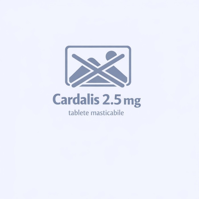 Cardalis 2,5 mg 30 tablete