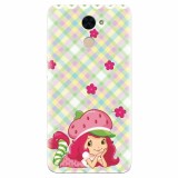 Husa silicon pentru Huawei Enjoy 7 Plus, Strawberry Girl