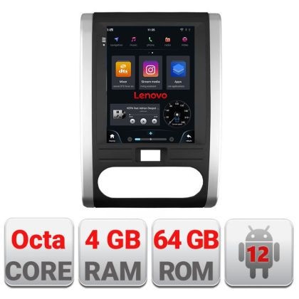 Navigatie tip Tesla Nissan X-Trail 2008-2012 radio gps internet Qualcomm 8X 8+128 360 4G carplay android auto kit-tesla-001+ULTRA-9.7-8+128 CarStore T