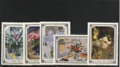 Picturi,flori,URSS! foto