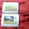2 Timbre Jersey 1969 - Regina Elisabeta II , motive locale , stema , val. 1si 4p
