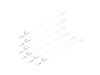 Set 6 Carlige legate cu fluorocarbon Model Montura Accesorii pescuit &gt; Nada si momeli FLR Sting SM Lungime 8cm