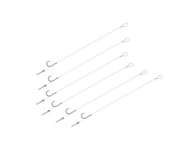 set 6 Carlige legate cu fluorocarbon Model Montura Accesorii pescuit &amp;gt; Nada si momeli FLR Sting SM Lungime 8cm foto