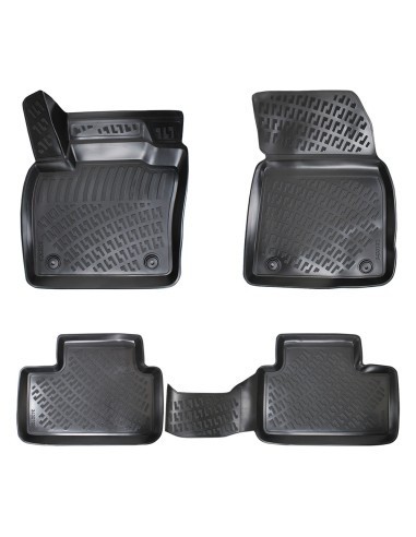 Set covorase auto din cauciuc tip tavita Volvo XC-40 2018-