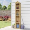 Gossi magazie unelte de gradina, 40x33x222 cm, lemn de pin tratat