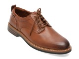 Pantofi eleganti CLARKS maro, ALDWIN 2 DERBY, din piele naturala