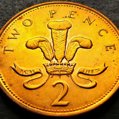 Moneda 2 (TWO) PENCE - MAREA BRITANIE / ANGLIA, anul 2001 * cod 2271 B = UNC