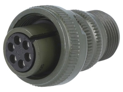 Conector circular 14S 6 pini, 13A foto