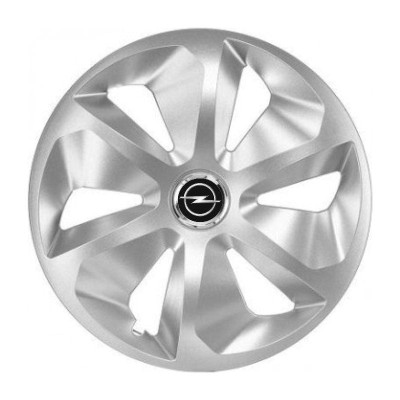 Set 4 Capace Roti Roco Gri R16, pentru Opel foto