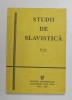 STUDII DE SLAVISTICA , VOLUMUL VII , 1996